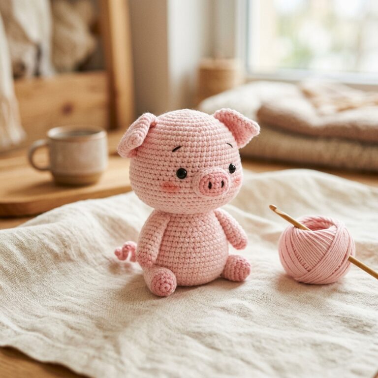 Little Piglet Amigurumi Plushie